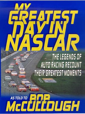 cover image of My Greatest Day in NASCAR